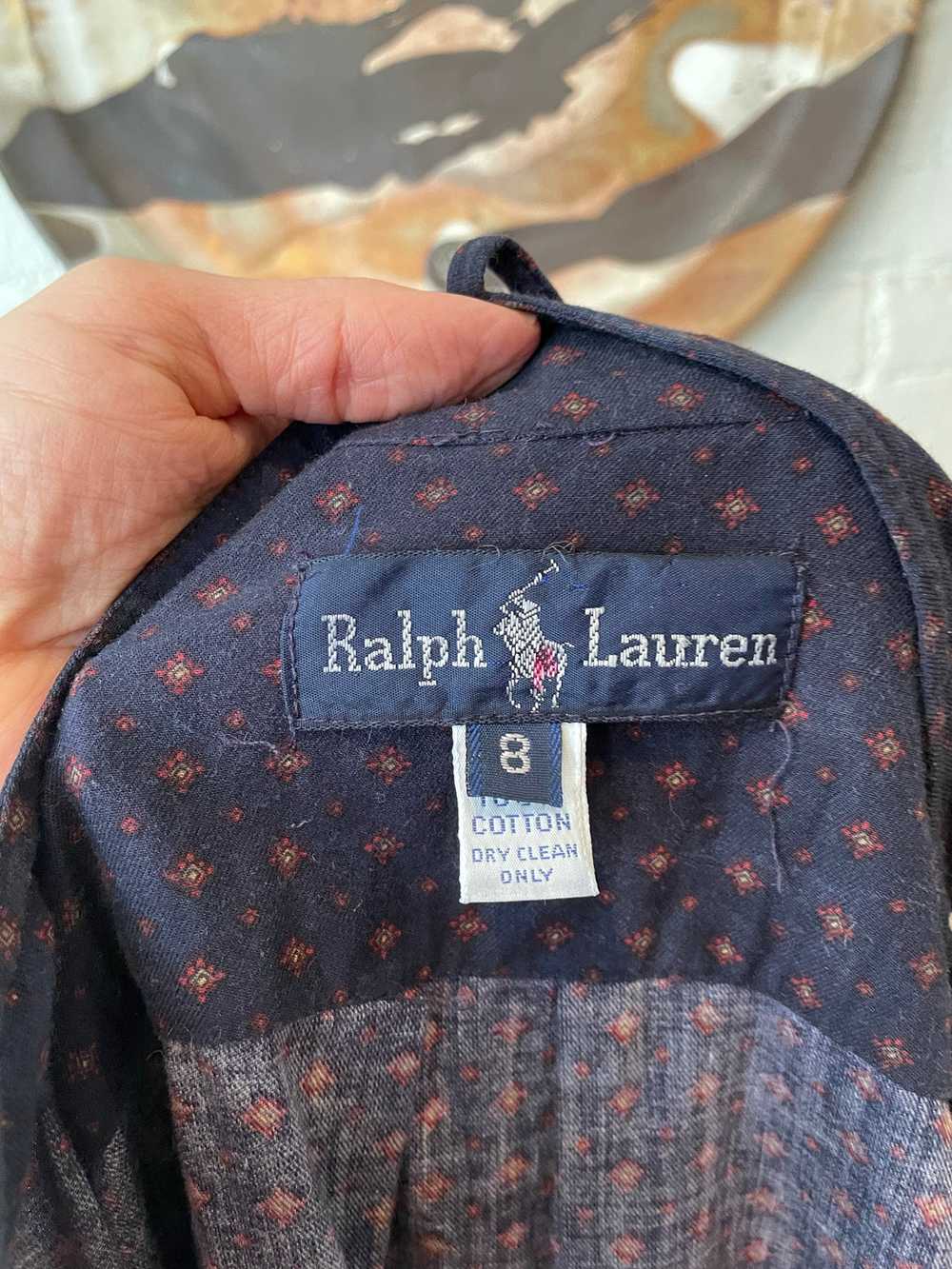 1990’s | Ralph Lauren | Calico Dress - image 7