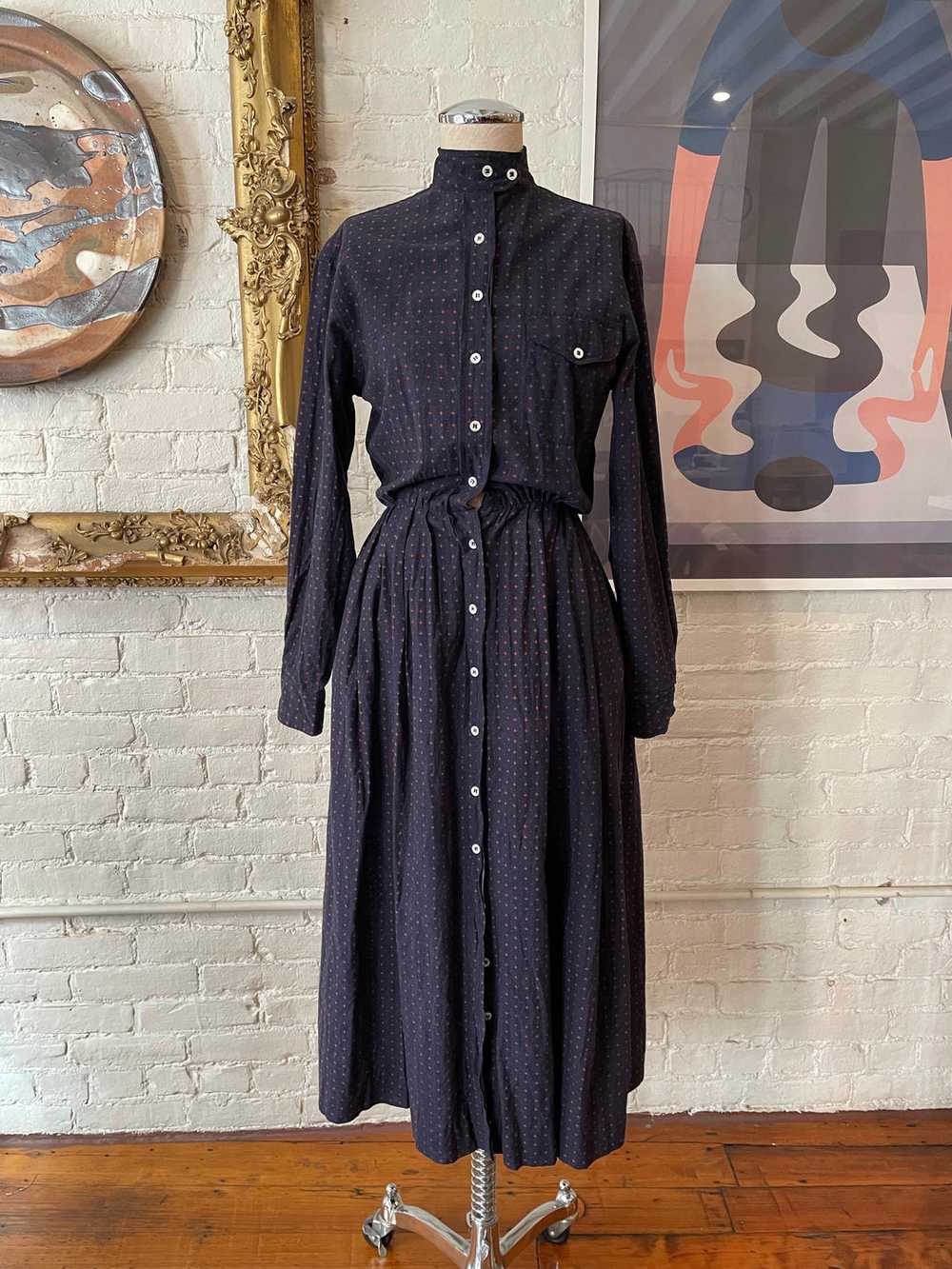 1990’s | Ralph Lauren | Calico Dress - image 8
