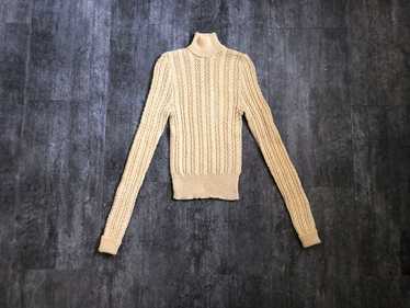 1930s cable knit sweater . vintage 30s sweater . … - image 1