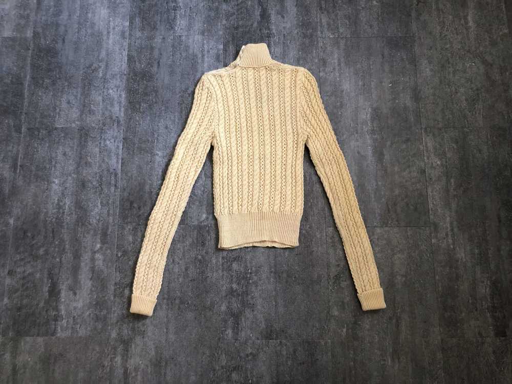 1930s cable knit sweater . vintage 30s sweater . … - image 2