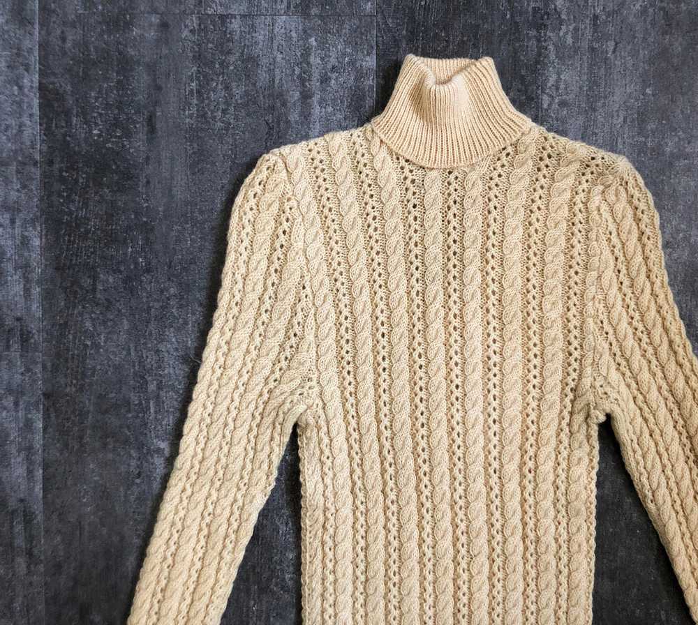 1930s cable knit sweater . vintage 30s sweater . … - image 3