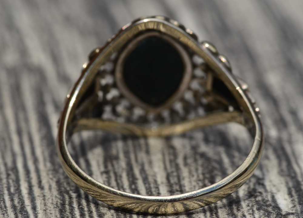 The Maybrook: Antique Filigree Bloodstone and Fre… - image 3