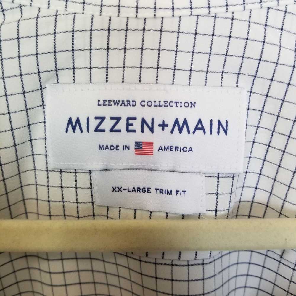 Mizzen+Main Mizzen+Main Mens XXL White Checkered … - image 6