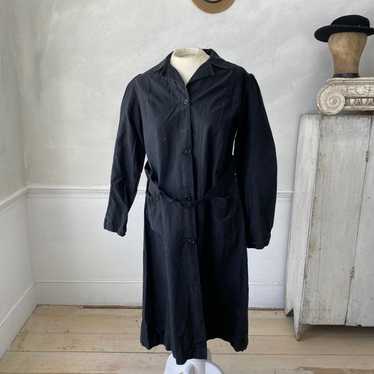 CTHY】FRENCH ATELRER COAT noir vintage 1950's French atelier