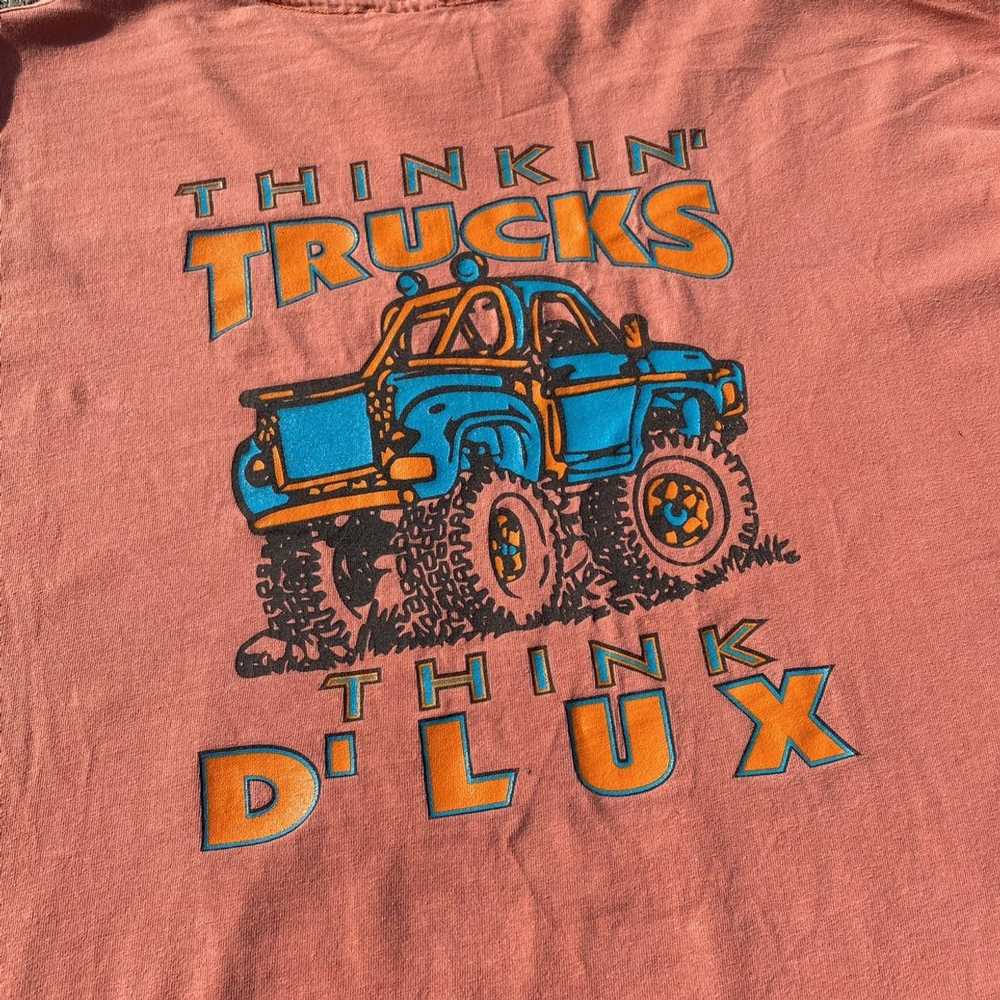 Vintage Vintage D’Lux Motors faded shirt - image 6