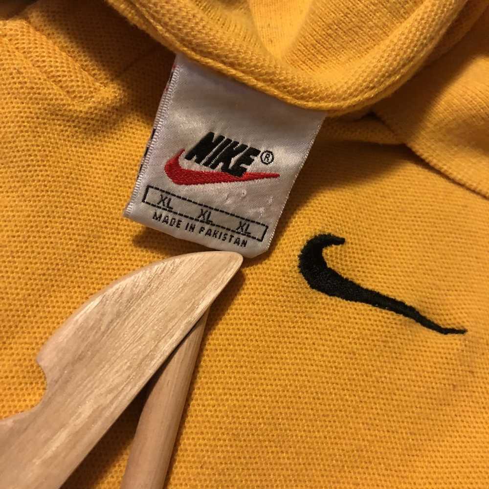 Nike × Streetwear × Vintage Vintage 90’s Yellow N… - image 2