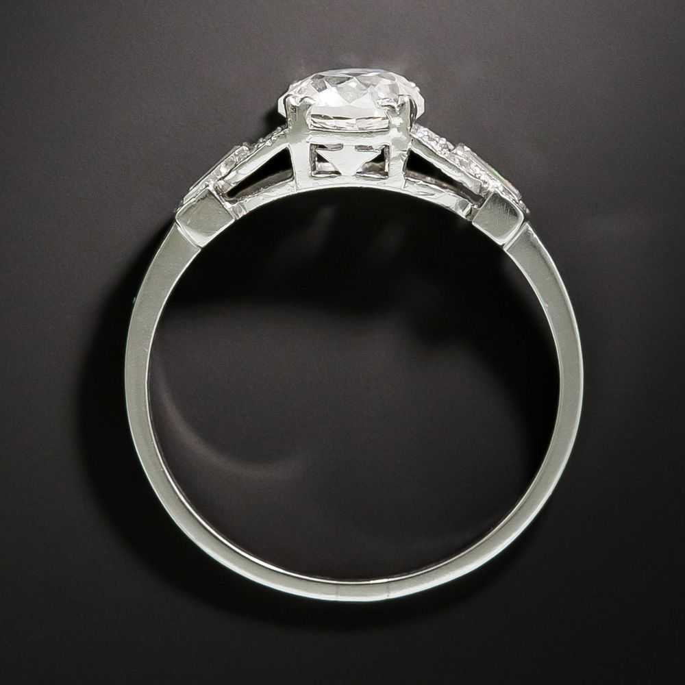 Art Deco 1.08 Carat Diamond Engagement Ring - GIA… - image 3