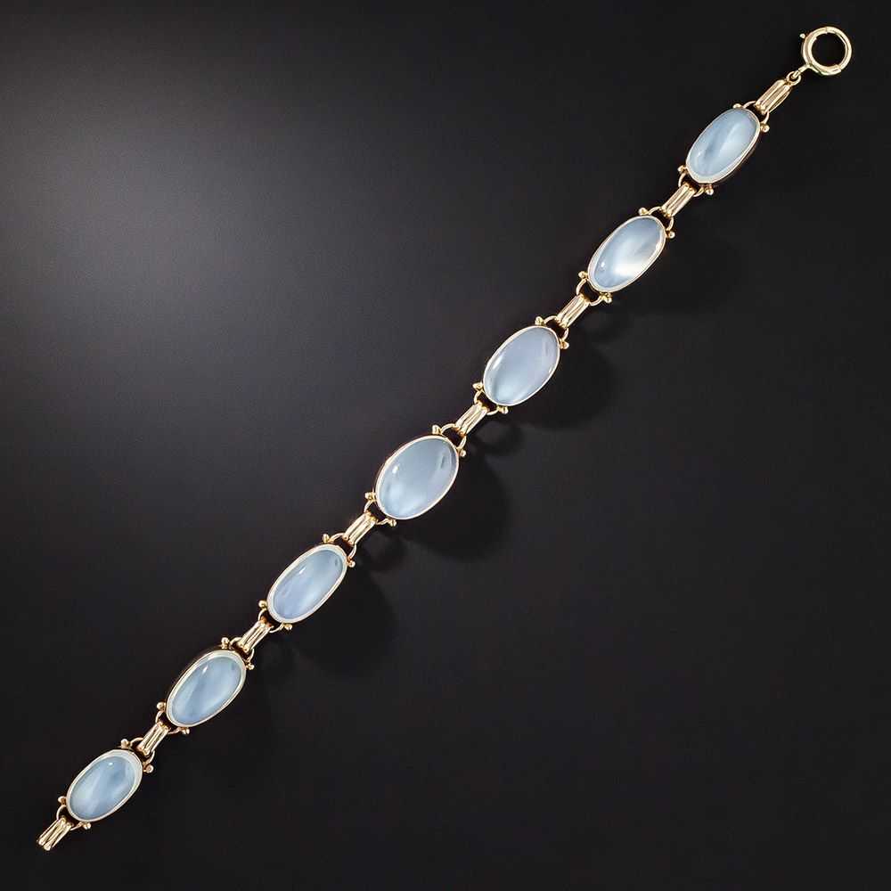 Mid-Century Moonstone Bracelet by Binder Brothers - image 1