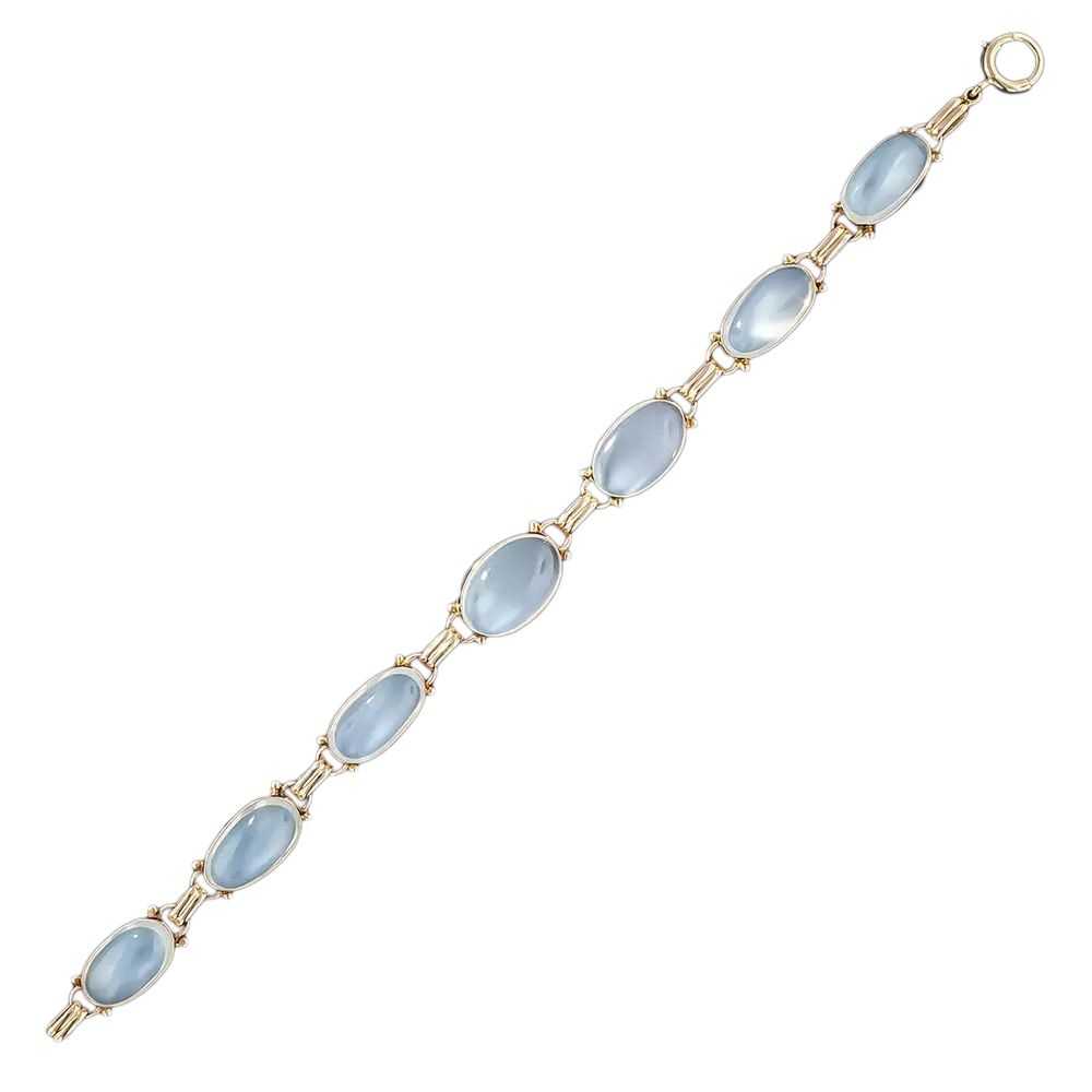 Mid-Century Moonstone Bracelet by Binder Brothers - image 3