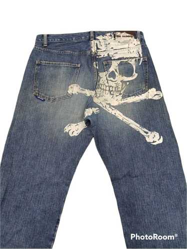 Japanese Brand × Skull Jeans Japan brand Earth Mu… - image 1