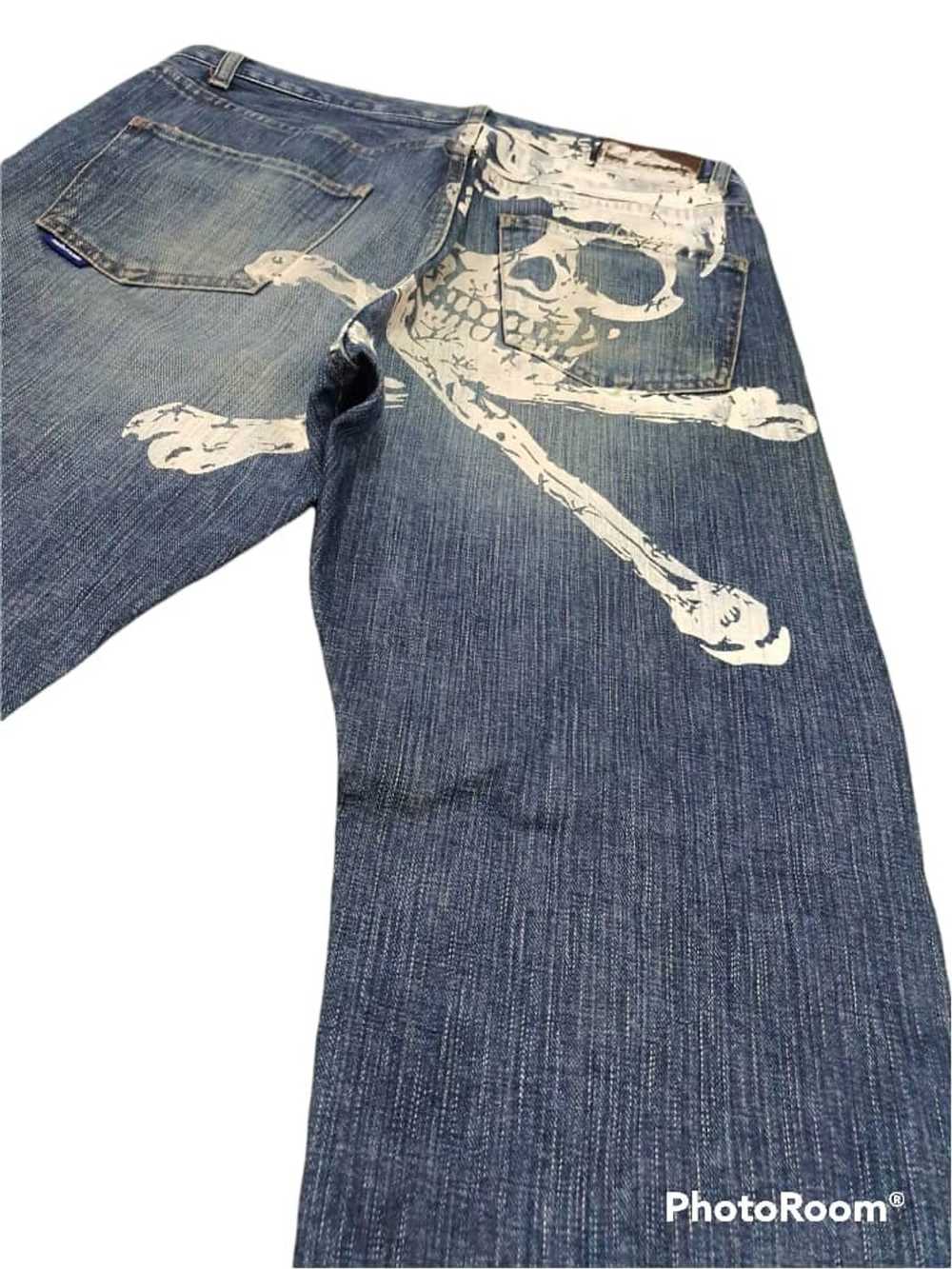 Japanese Brand × Skull Jeans Japan brand Earth Mu… - image 2