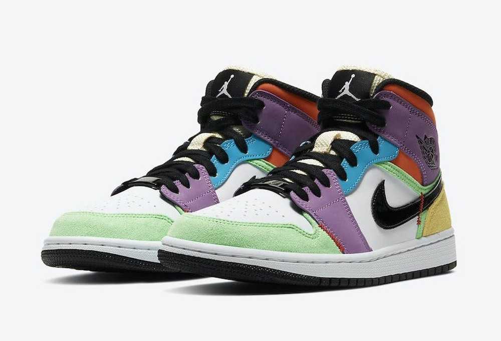 Jordan Brand × Nike Jordan 1 Mid SE Multi-Color - image 2