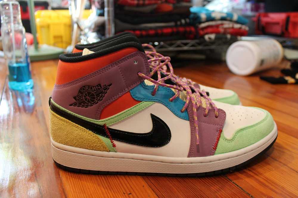 Jordan Brand × Nike Jordan 1 Mid SE Multi-Color - image 4