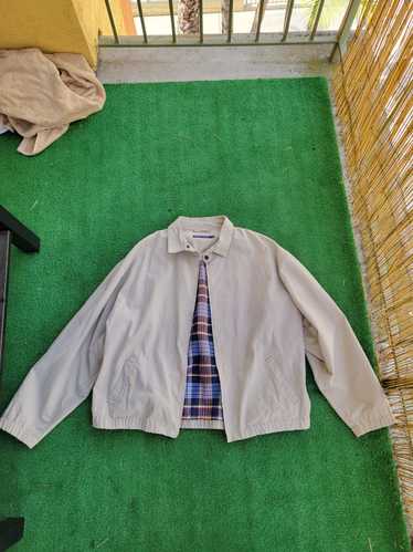 Vintage Norsport Stone Jacket with Plaid Lining