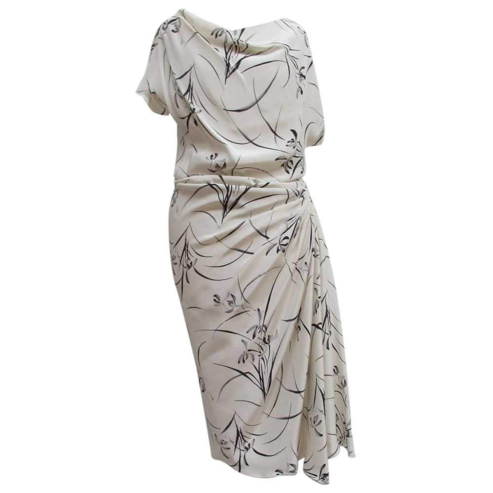 Dior Silk mid-length dress - image 1