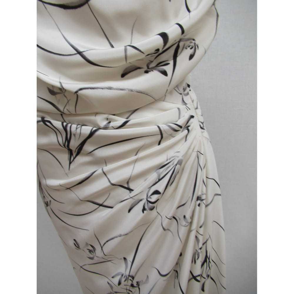 Dior Silk mid-length dress - image 3