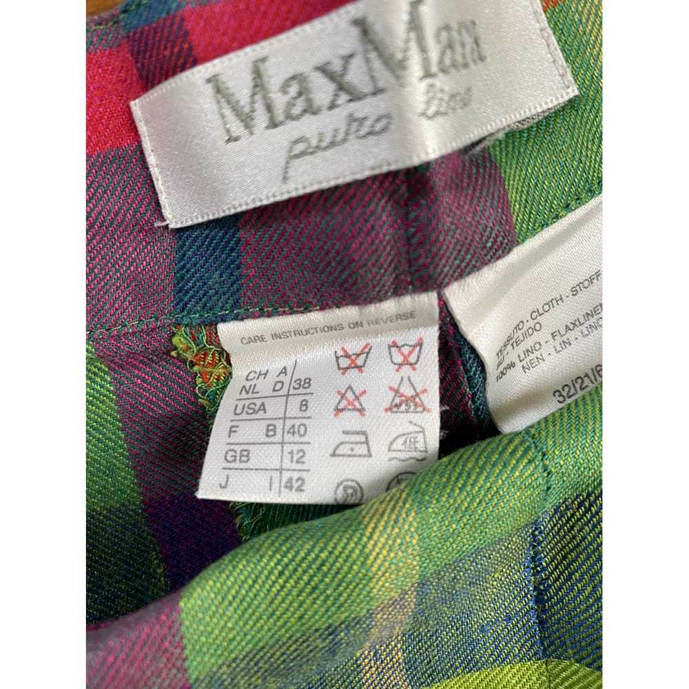 Max Mara Max Mara Atelier linen large pants - image 4