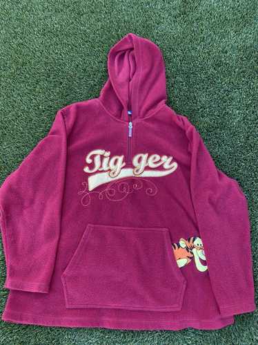 Disney × Vintage Vintage Disney Tiger Half Zip Fle