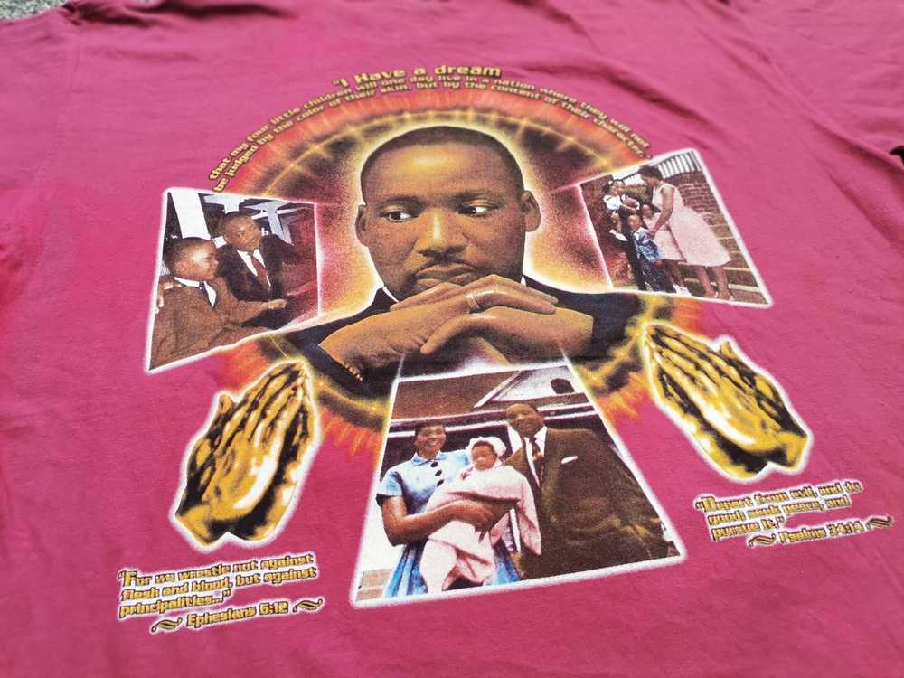 Rap Tees × Vintage Dr Martin Luther King JR Rap T… - image 7