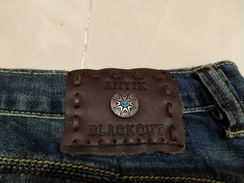 Antik Denim × Vintage Antik Blackout Blue Denim P… - image 10