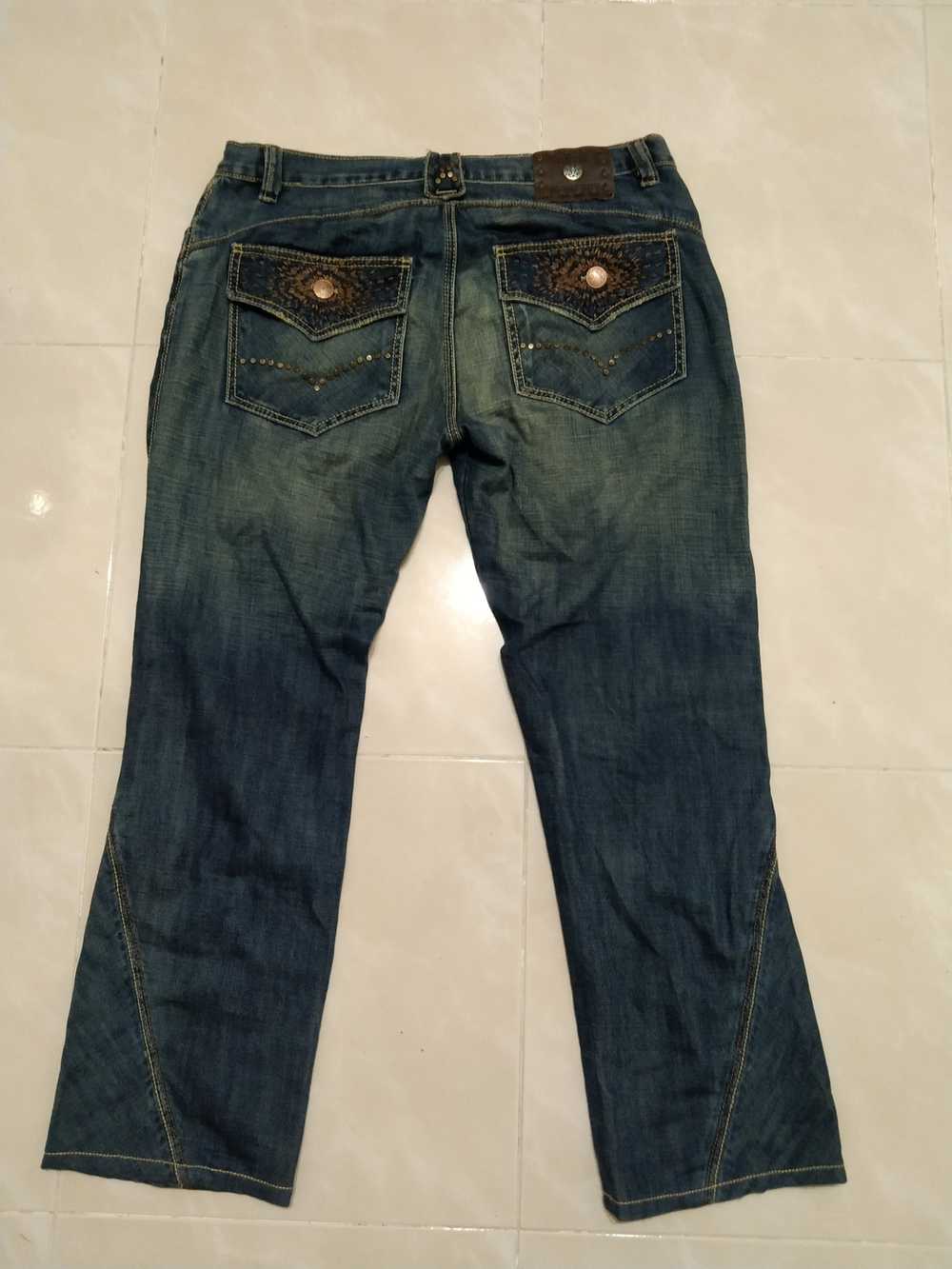 Antik Denim × Vintage Antik Blackout Blue Denim P… - image 2