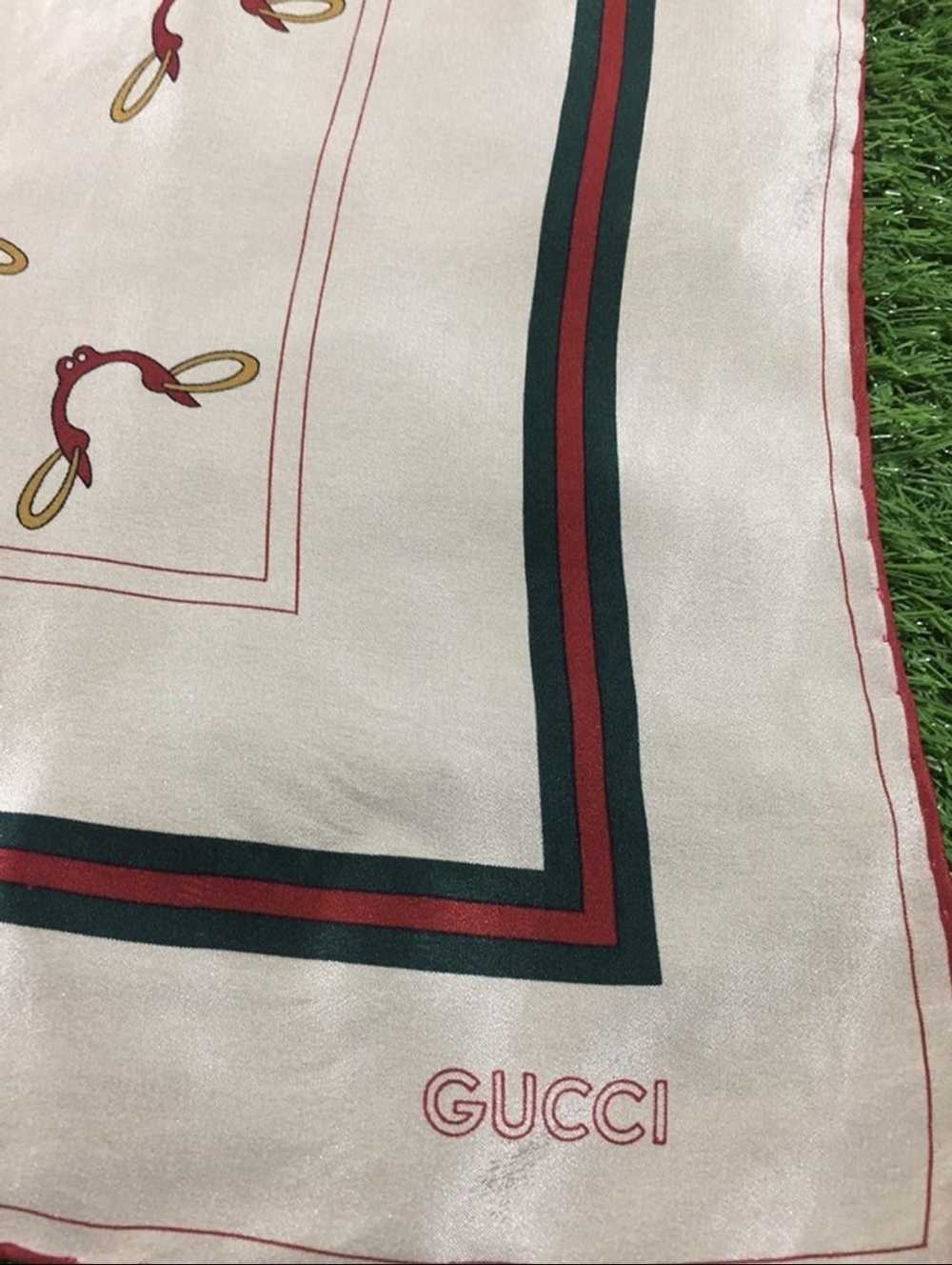 Gucci × Other GUCCI SCARF - image 5