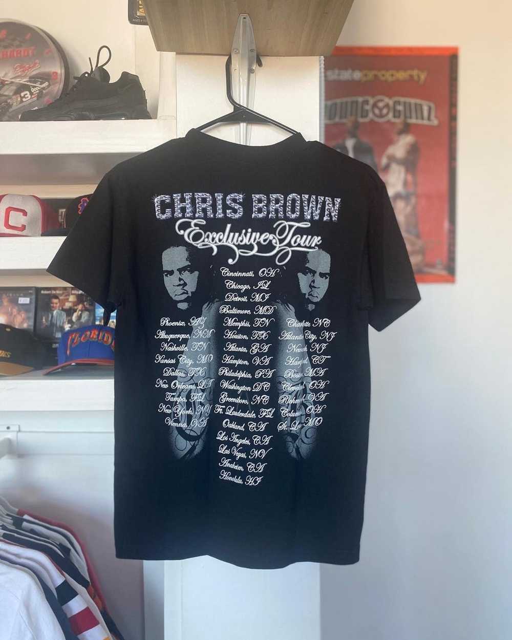 Rap Tees × Vintage 2007 Y2K RARE Young Chris Brow… - image 3