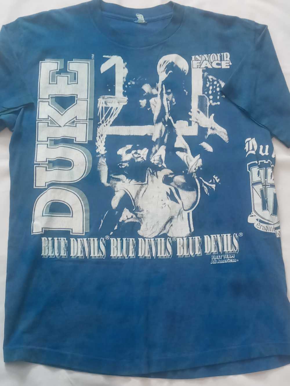 Duke University Tye die vintage tee - image 1