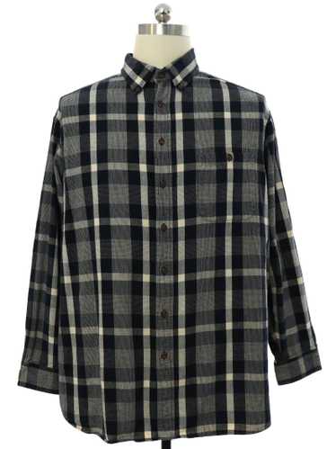 1990's RoundTree and Yorke Mens Flannel Shirt