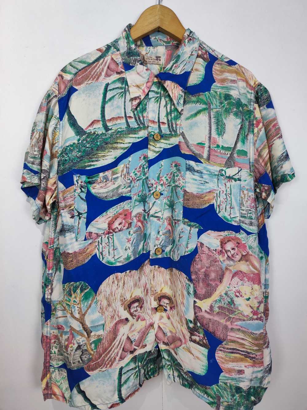 Handmade × Hawaiian Shirt Hawaiian Shirt aloha sp… - image 1
