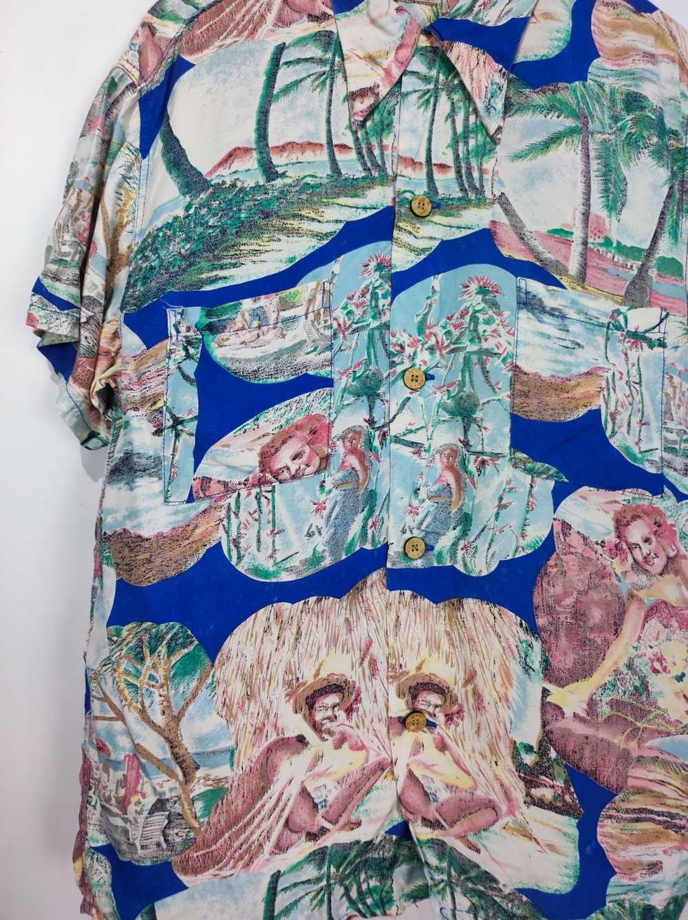 Handmade × Hawaiian Shirt Hawaiian Shirt aloha sp… - image 4