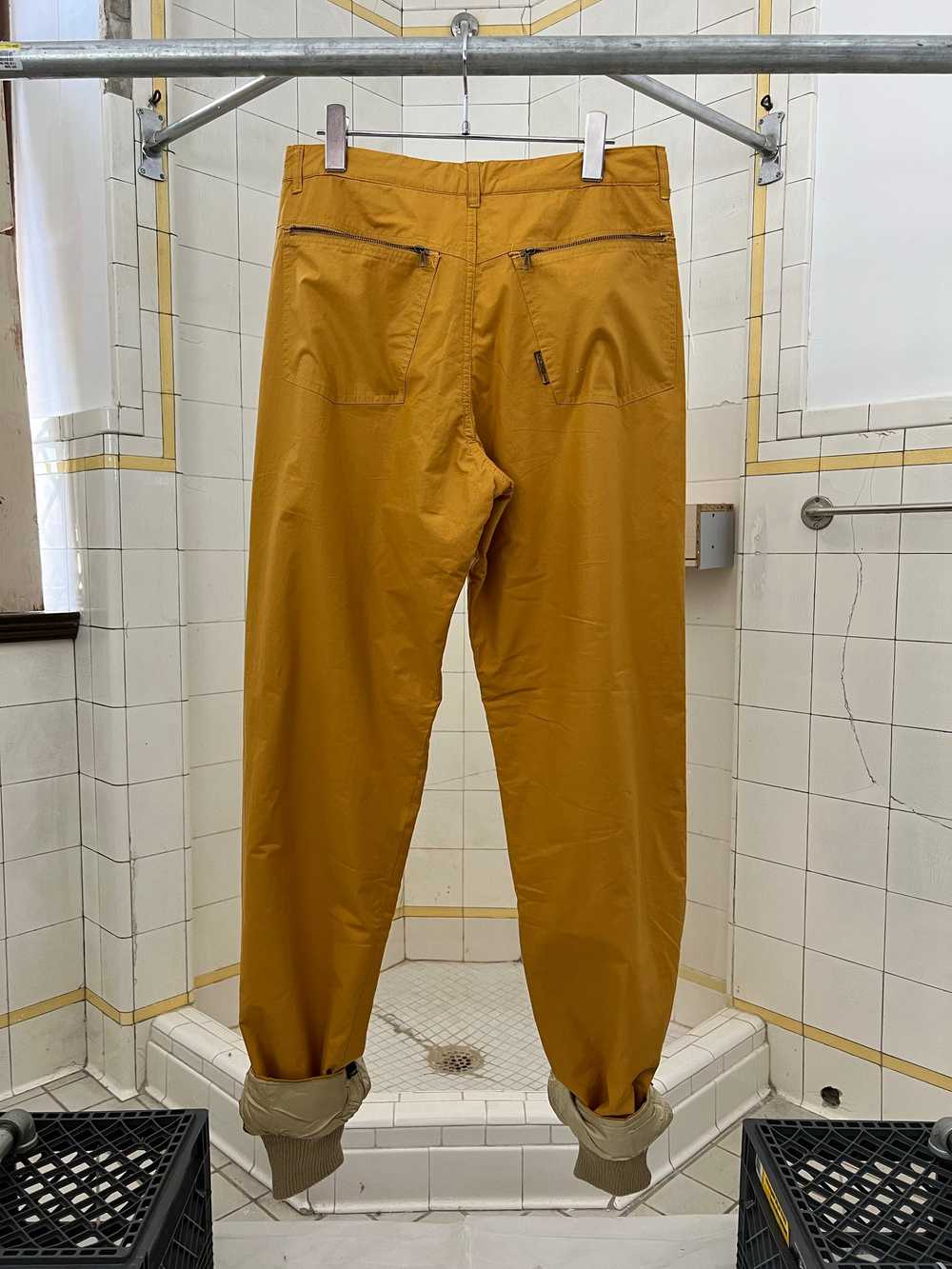 1980s Armani Yellow Ski Pants - Size M - image 4