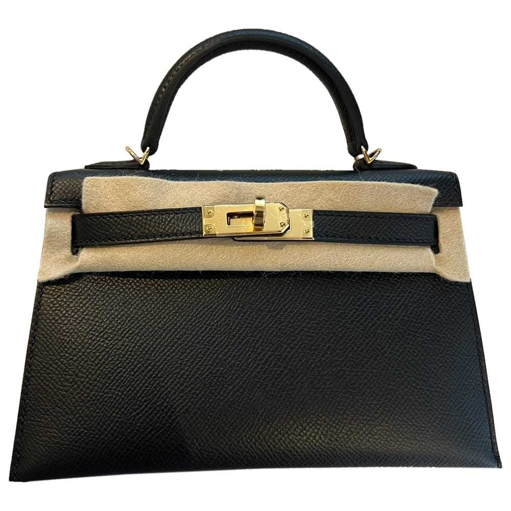 Hermès Kelly Mini leather handbag - image 1