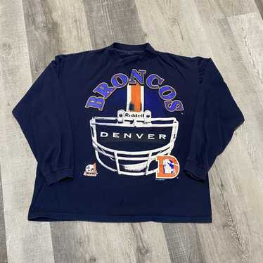 Vintage NFL Denver Broncos Tee Shirt 1996 Size XL Made in USA