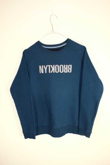 Brooklyn Industries Blue Crewneck Sweatshirt Size 