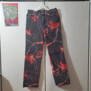 Jaded London Jaded London Lightning Skater Jeans - image 1