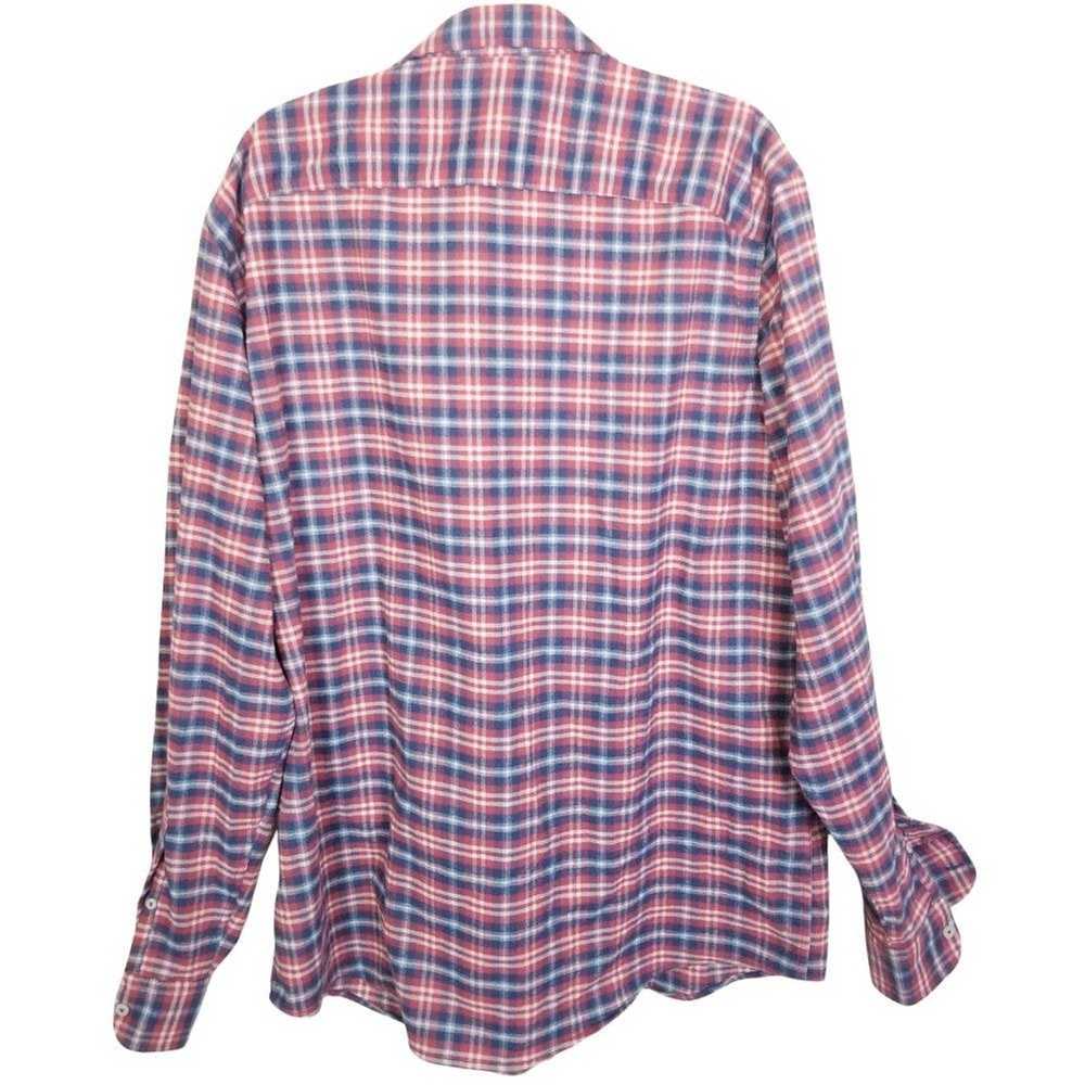 UNTUCKit UNTUCKit Mens XXLT Red Plaid Button Up F… - image 7