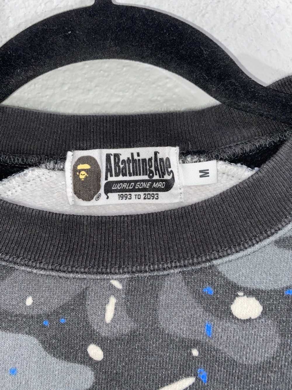 Bape BAPE Relaxed Space Camo Crewneck - image 3