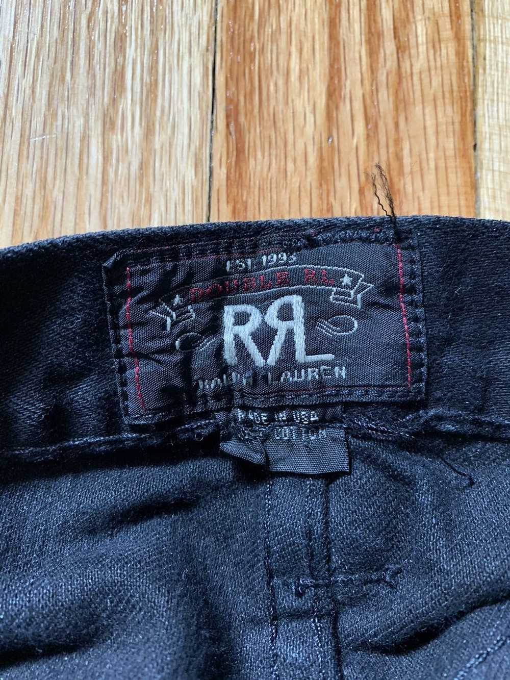 RRL Ralph Lauren Black Selvedge Jeans - image 3
