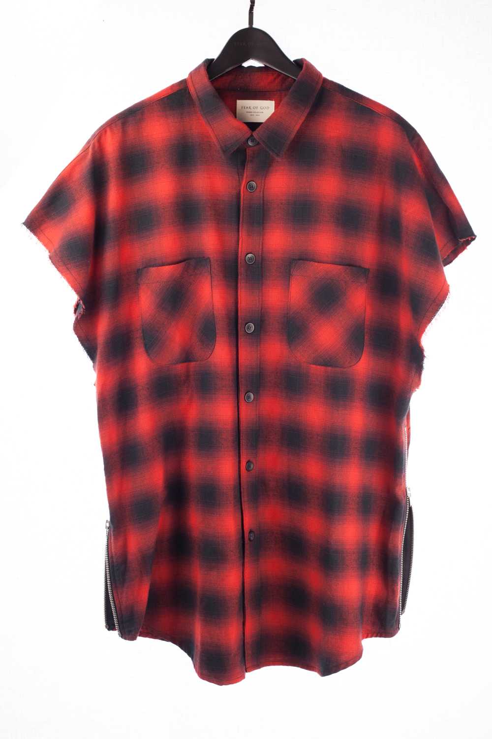 Maxfield Exclusive Sleeveless Flannel - image 1
