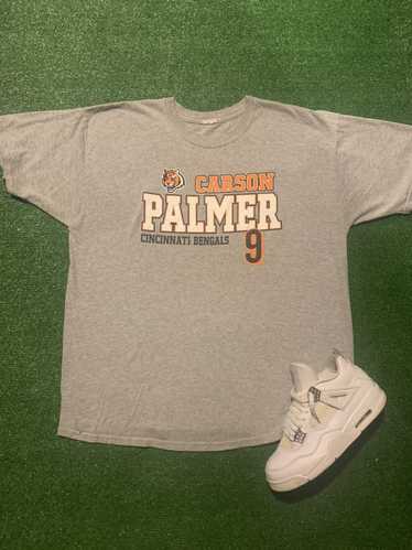 Carson Palmer Cincinnati Bengals T-shirt Black Cotton All Sizes S-3Xl