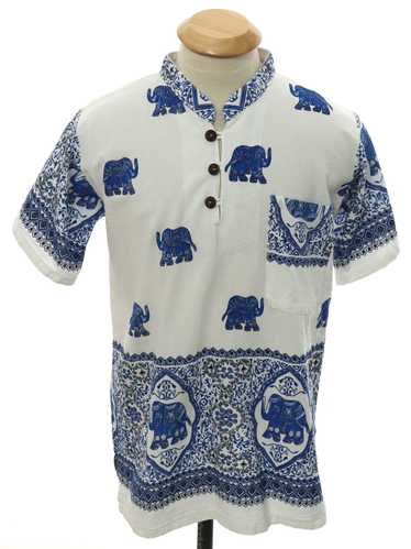 1990's SAM ON Mens/Boys African Style Elephant Pri