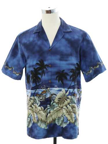 1990's Pacific Legend Mens Cotton Hawaiian Shirt