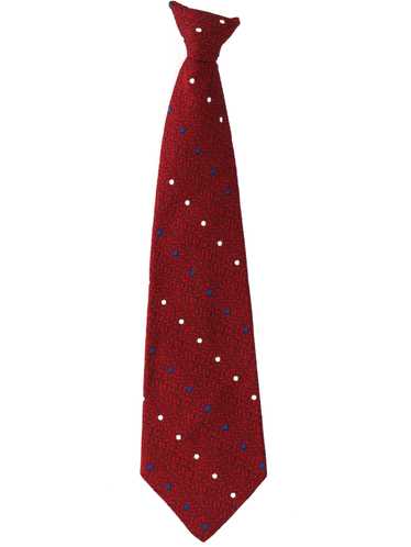 1970's Lord Copley Mens Clip On Wide Disco Necktie