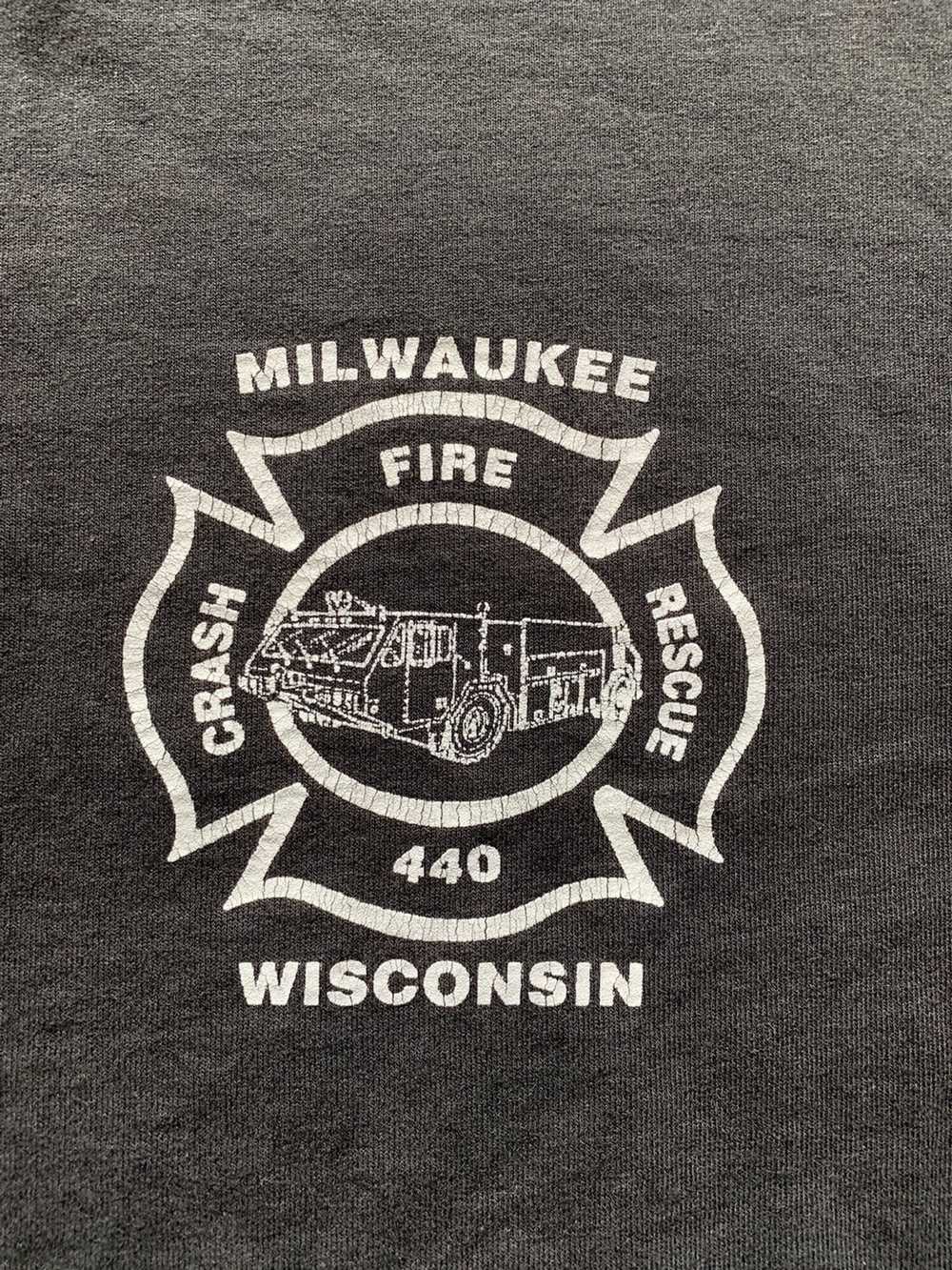 Streetwear × Vintage Milwaukee Fire Crash Rescue - image 3