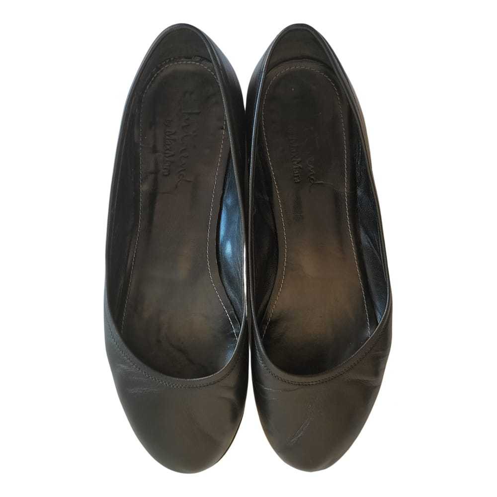 Max Mara Max Mara Atelier leather ballet flats - image 1