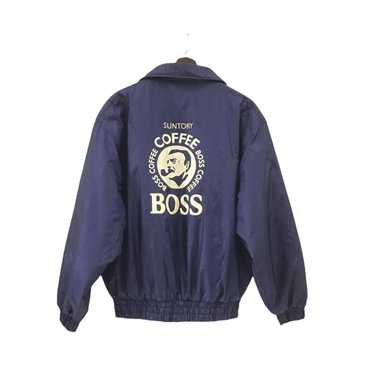 Japanese Brand Vintage Suntory Boss Coffee Bomber… - image 1