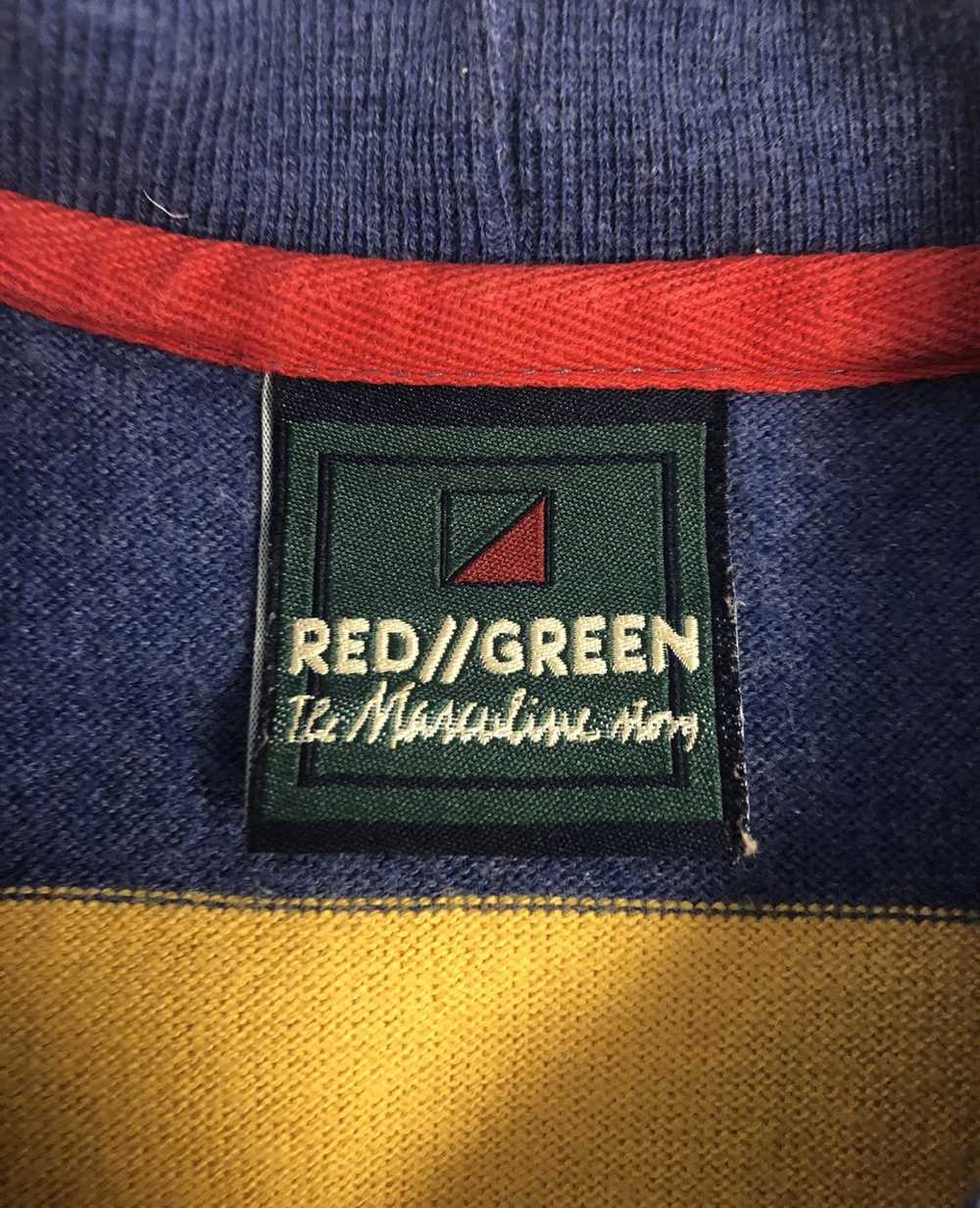 Streetwear × Vintage A TRUE NAVY STORY RED//GREEN… - image 3