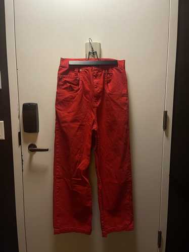 Japanese Brand Wheir bobson red pants