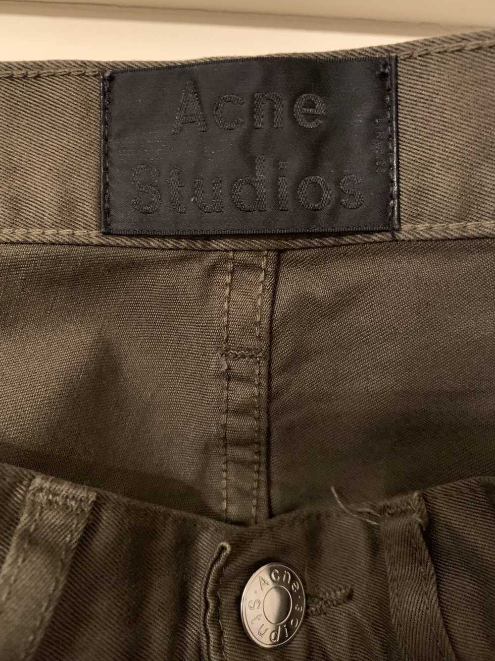 Acne Studios Town Twill Olive - image 3